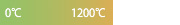 0～1200℃ 
